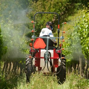 Croplands Vertiboom Row Sprayer for small horticultural blocks