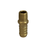 Brass Male Hose Tail ¼” BSPM x ½” tail