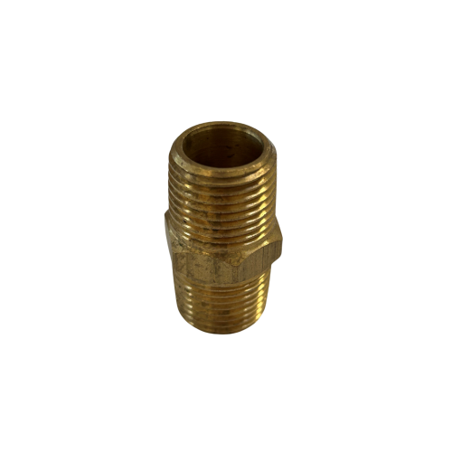 Brass Hex Nipple 1/2"