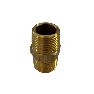 Brass Hex Nipple 3/4"