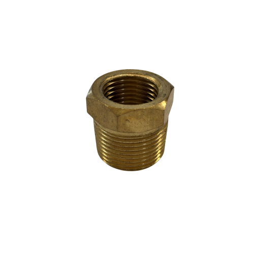 Brass Reducing Bush 3/4" X 1/2"